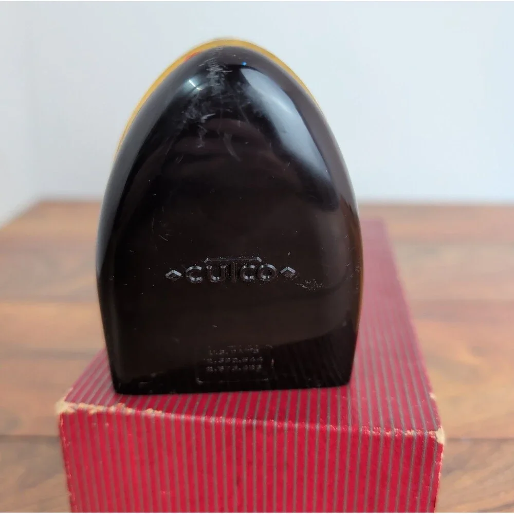 Cutco Knife Sharpener Vintage Hand Held Pull Through Honing Stone Kitchen Tool